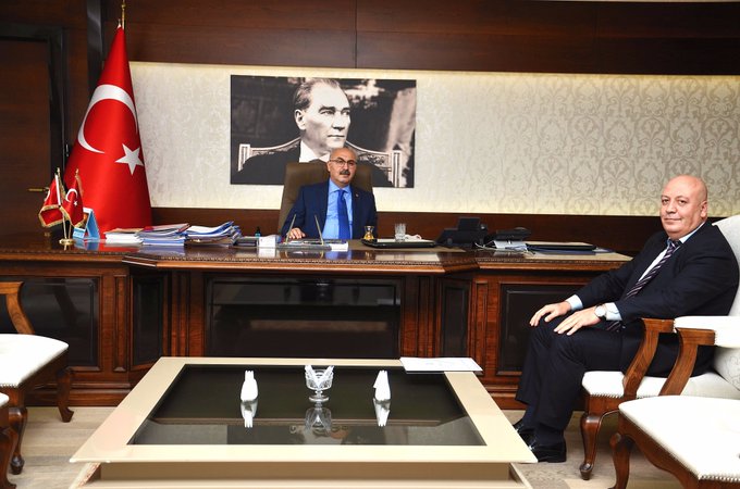 Aydın Valisiyle Turizm Üzerine Görüşmeler