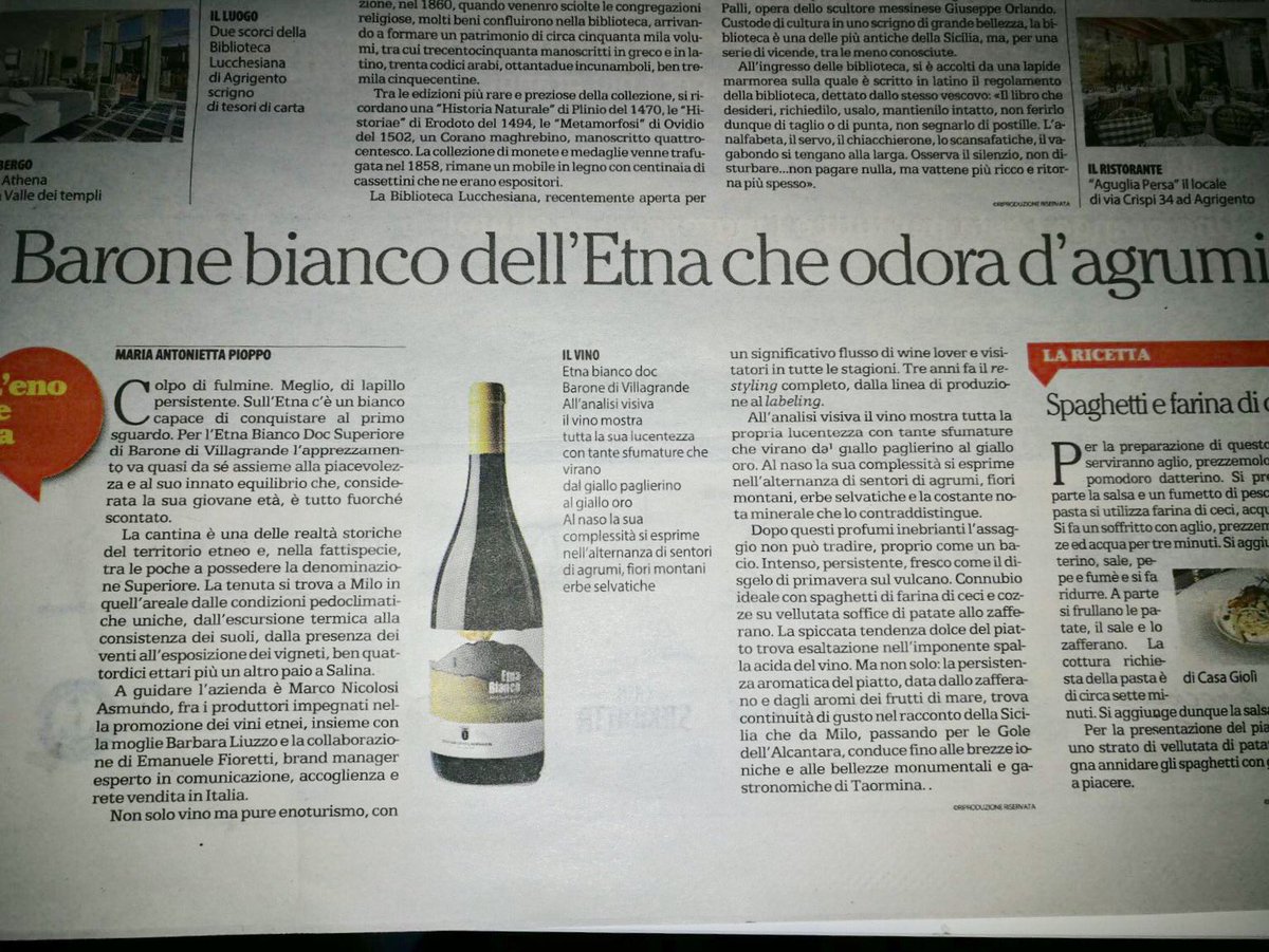 #BaronediVillagrande su <a href="/rep_palermo/">Repubblica Palermo</a> ❤️