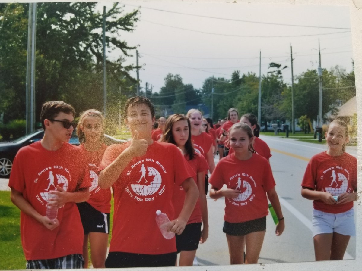 WPClean's tweet image. We are always ready and willing to help our community.  Congratulations to St.Annes High School for participating in the Terry Fox.  #yqg