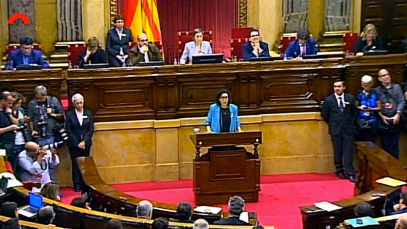 .@martarovira: 'Hi ha 1 majoria favor de la independència però no hi ha hagut diàleg perquè per l'Estat per sobre hi ha la unitat d'Espanya'
