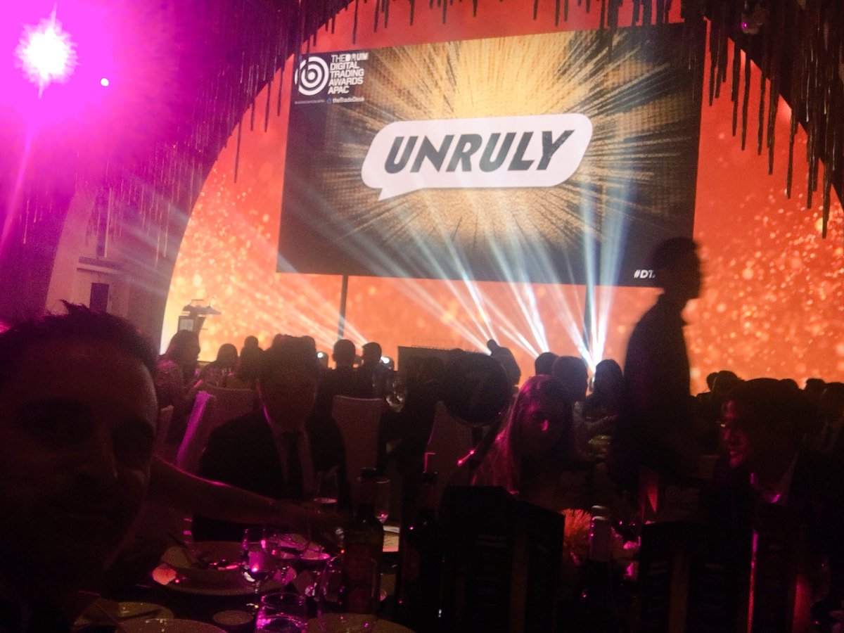 GregyFournier's tweet photo. Great set up! Thumbs up to The Drum Digital Trading Awards. Looks like a promising night of awards and talents. https://t.co/TuZe5KJ1Ip