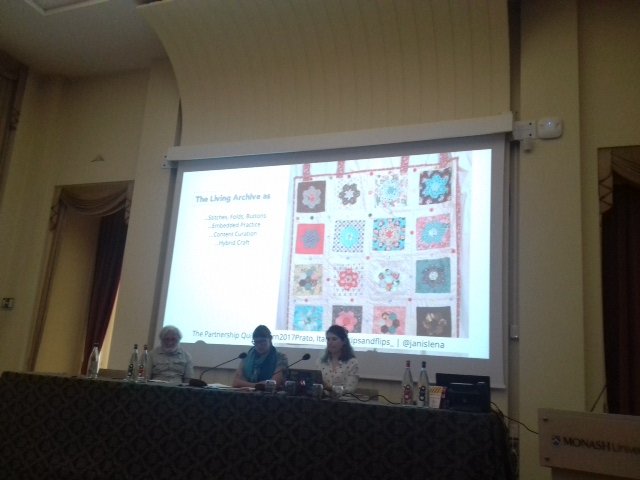 ademoor's tweet photo. .@tripsandflips_ @janislena See Tilburg Textile Lab https://t.co/F5yaLIWxlH @TextielMuseum - mutual research/practice interest? #CIRN2017 https://t.co/DwNvYyOB3n