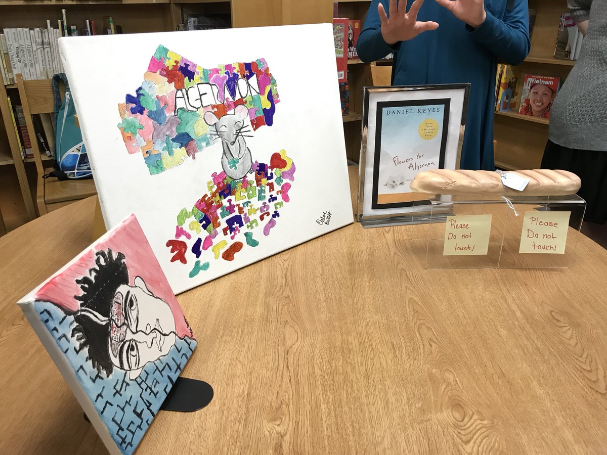 CarterMSReads's tweet photo. Happening in the #CMS_Lib today: 8th gr Hon ELA presentations on classic novels! #BooksRLit #hornetpride https://t.co/oOo6GOHrDZ