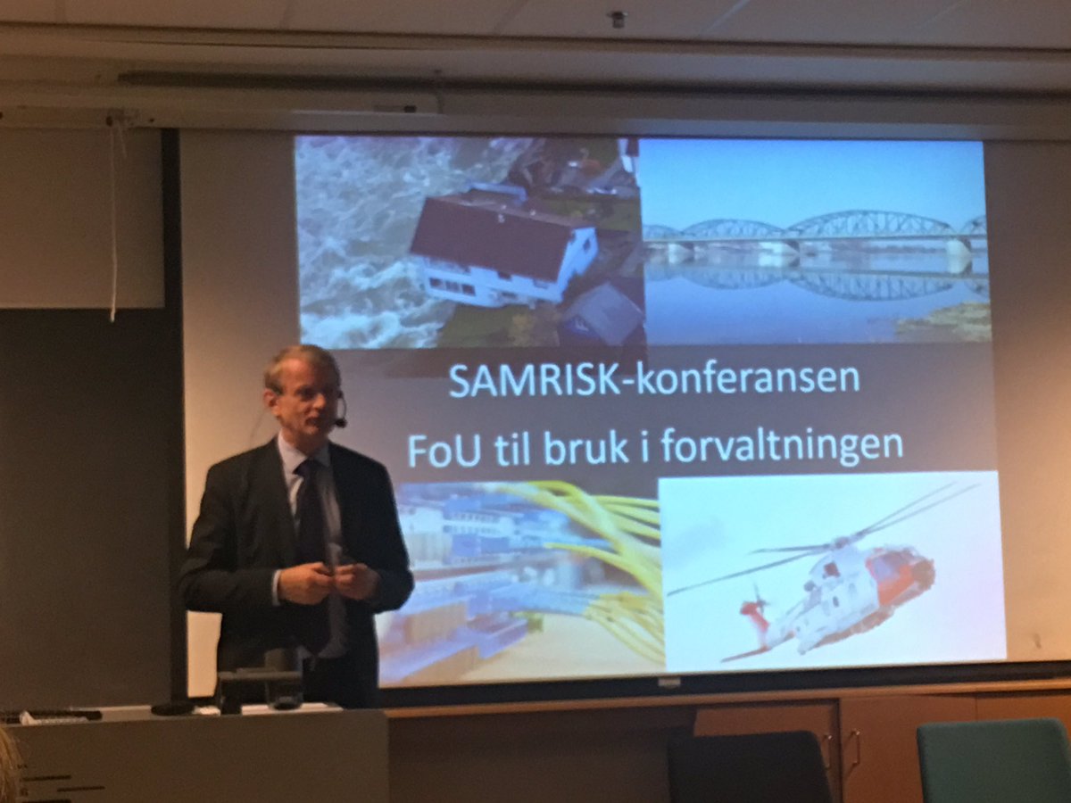 forskningsradet's tweet photo. -Vi ønsker tettere samarbeid med forskningsmiljøene innen sam. sikkerhet for å utvikle fagfeltet, sier dep. råd i Tor Saglie i JD #samrisk https://t.co/vvxUzRSu9A