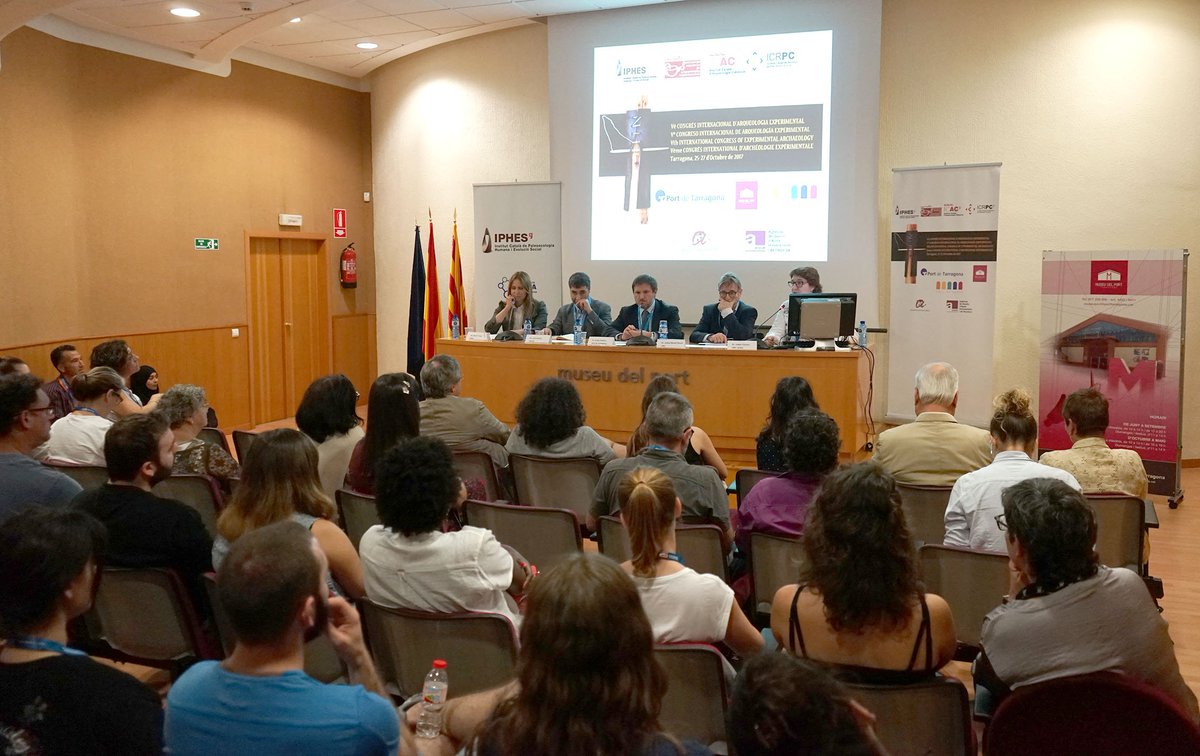 museuporttgna's tweet photo. Cloenda del V Congrés Internacional d'Arqueologia Experimental @universitatURV @iphes #CONEXP2017 @TGNcultura @diaridtarragona @tarragonaradio @Diari_Mes @MesDigital https://t.co/Aa5rwUxeQY