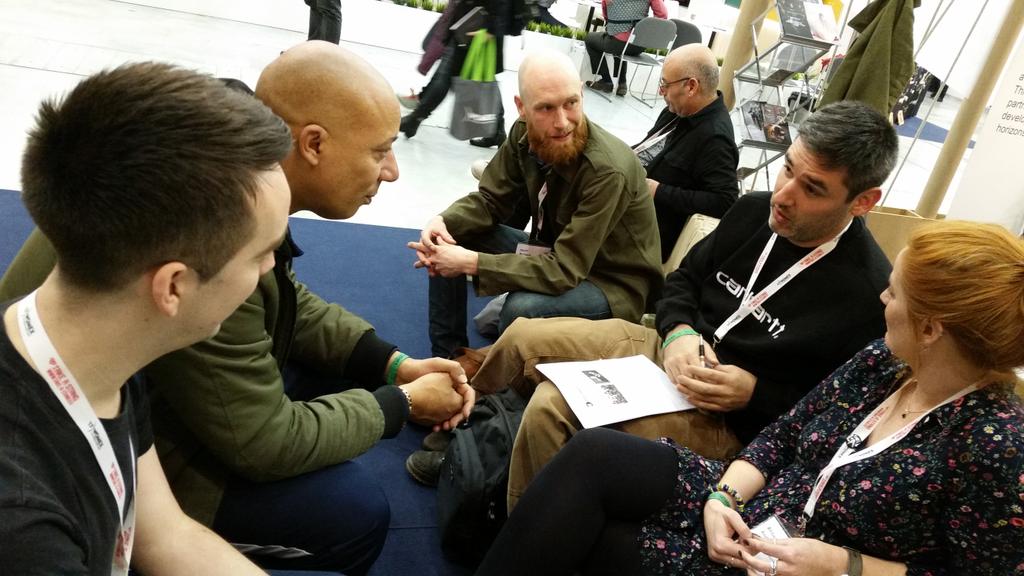 ACEangelanw's tweet photo. @womex #womex2017 @africaoye network meeting #seriousproduction @Horizons stand #Katovice #internationalworking https://t.co/Pz9tCM0F3H