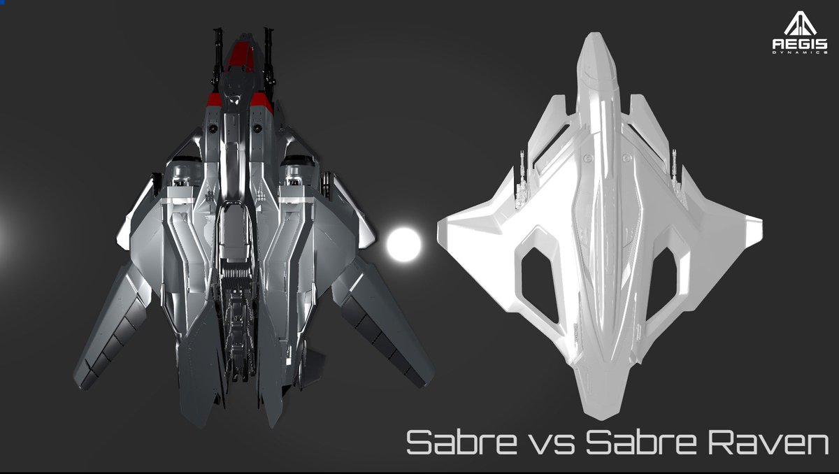 Lundfoci on Twitter: "Sabre vs Sabre Raven comparison. Both are 24m in  length. #StarCitizen #StarShip42.com https://t.co/SJ9GqGvyJk" / Twitter