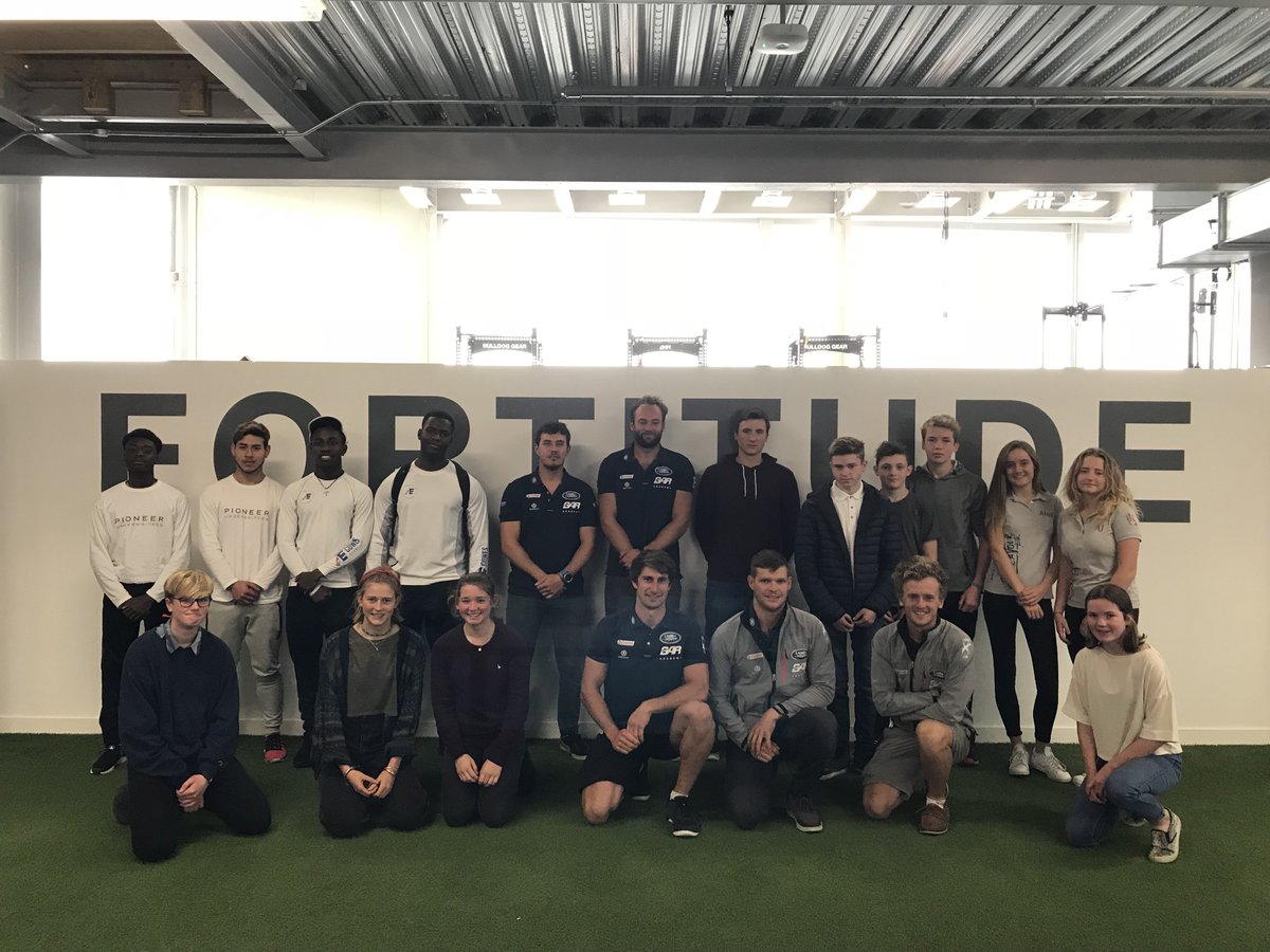 We've enjoyed hosting @LandRoverBAR Academy sailors as they share their stories &amp; inspire the #NextGeneration of young GB sailors  ⛵️