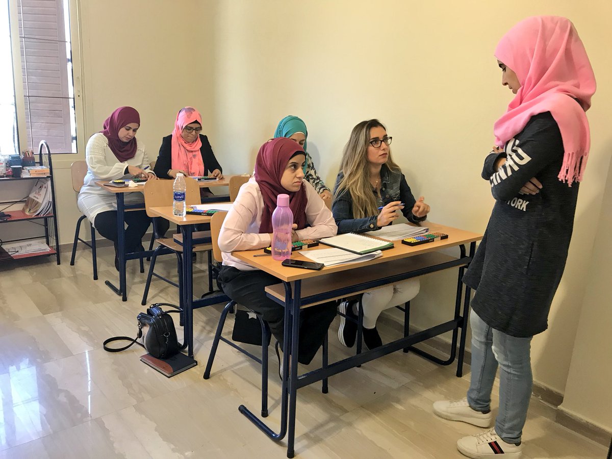 KobrosliFarah's tweet photo. Cycle 1 and 2 Dawha Teachers attending a SMART Workshop for learning rapid calculation techniques through the use of an Abacus #Soroban #MentalMath #LifeLongLearners #ReadyForImplementation @DawhaHighSchool https://t.co/YgEuDaUlCf