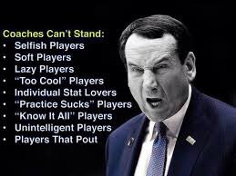 This is why we train - it builds a selfless work ethic that provides a base for skill development and team unity.