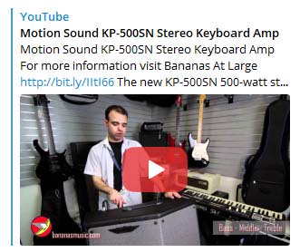 Motionsoundamps's tweet photo. Motion Sound KP-500SN Stereo Keyboard Amp
#MotionSound #MotionSoundAmps #Keyboard #Amps #Demos #Reviews
https://t.co/ysZJ437NkD https://t.co/zooHTc5gyQ