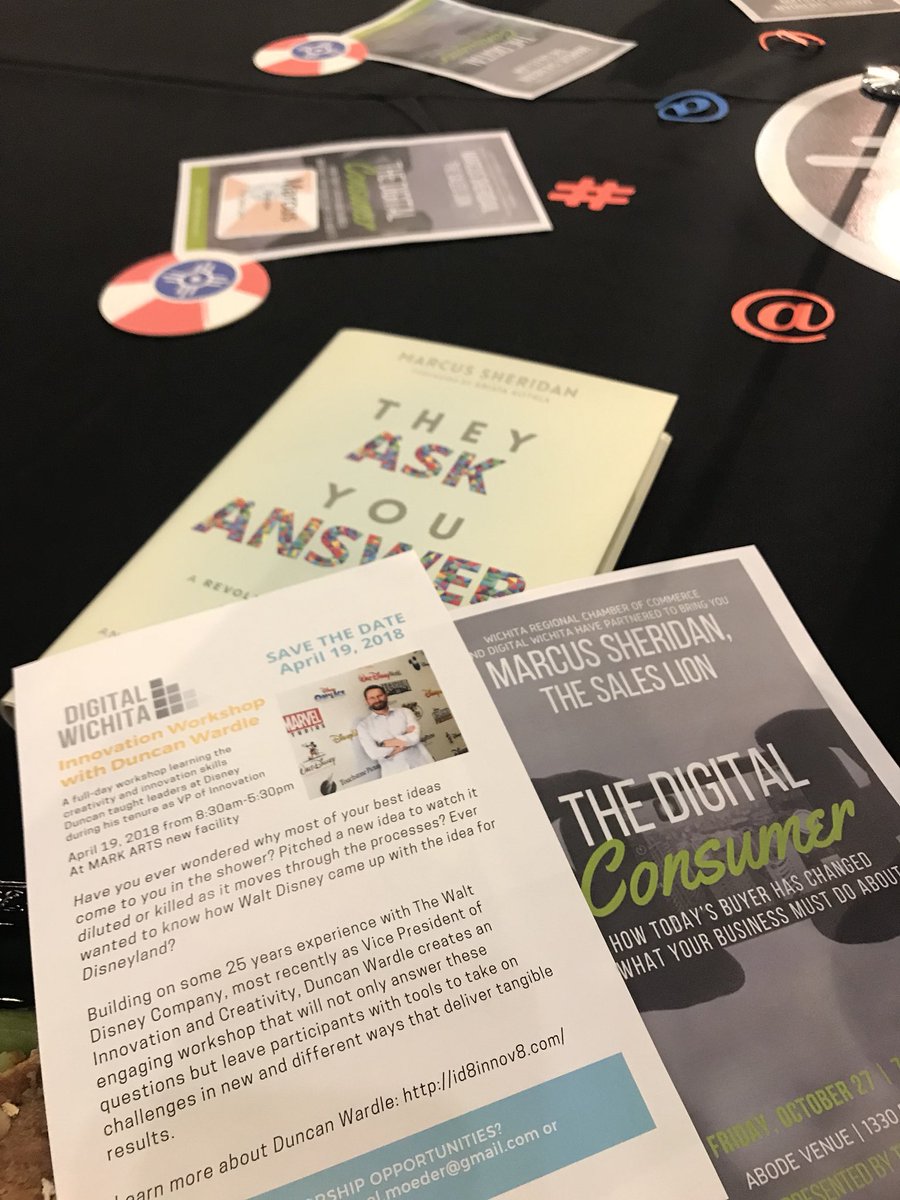 superdumb's tweet photo. Digital Consumer workshop with @TheSalesLion @ChamberWichita @digitalict @smdayICT #saleslionict #marketing #digitalict https://t.co/lSeH9RVXz5