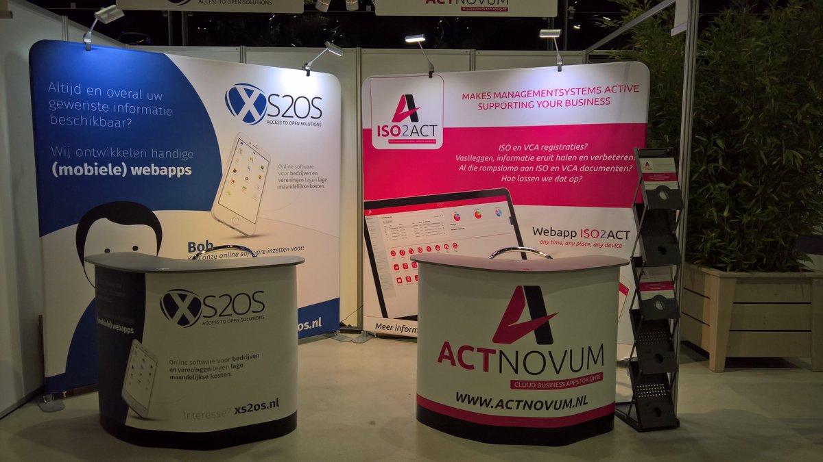 Geslaagde beursdeelname ISO2ACT aan het <a href="/BS_Event/">Business Software Event</a> samen met @XS2OS