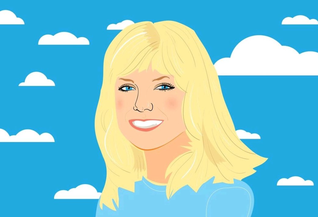 BTillustration's tweet photo. Portrait of @AnnaKFaris for @ringer https://t.co/4ffR1E0RuO