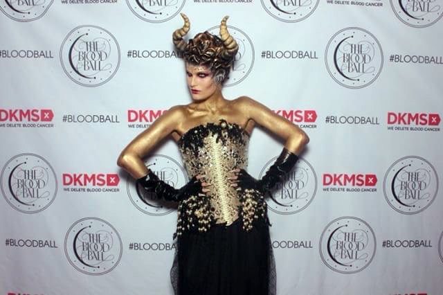 NewYorkModels's tweet photo. H-ALLA-WEEN ๐ Alla Kostromichova The Maleficent cast a dark spell on the red carpet at @DKMS_us #BloodBall2017 #ModelsWhoCare #Halloween2017 https://t.co/CmhCsToEPV