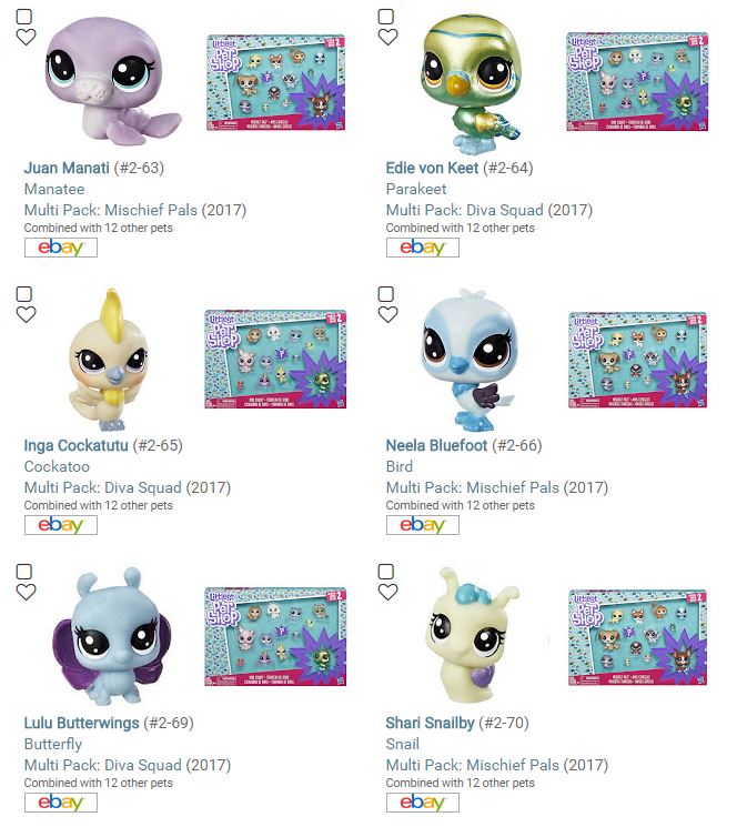 lps collectors checklist