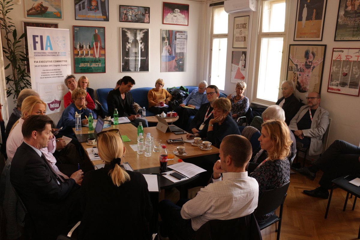 hddu_hr's tweet photo. Discussion on Croatian Collecting Association and what can CRO actors do to ameliorate their situaction @FIA_actors #fiaexec2017 https://t.co/eB5MWsvDD1