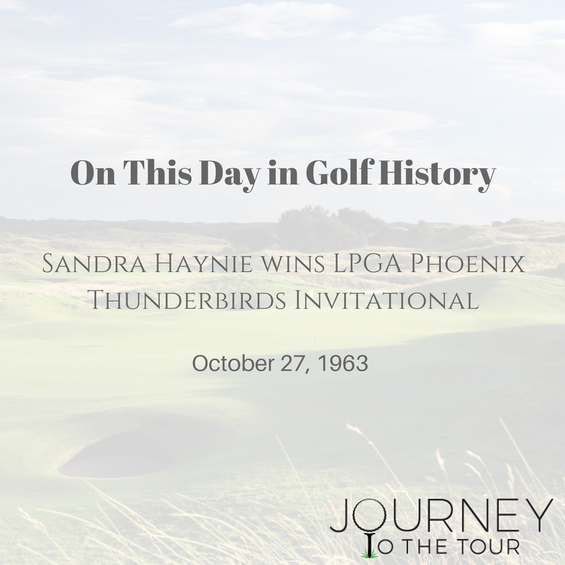 Journey2Tour's tweet photo. On this day in golf history- @SandraHaynieExp wins @LPGA Phoenix Thunderbirds Invitational #golf #thisdayingolf #azgolf https://t.co/x0kiECPST7