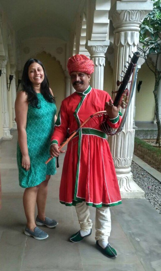 IndMusicSummit's tweet image. .@Vasundhara_V arrives in Jaipur for the #MTVIndiaMusicSummit. Let her &apos;jazz&apos; up your evening as she performs with her band, 10 PM onwards