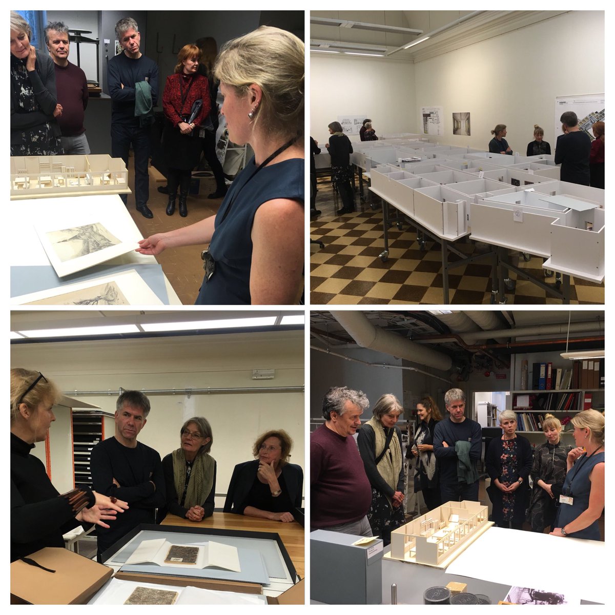 smkconservators's tweet photo. Nordic #networking in Oslo. Thanks @nasjonalmuseet for hosting #museumpeople #paperart https://t.co/F7lPJuAWKc
