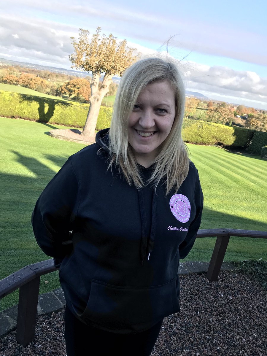 customcrutches's tweet photo. Our new hoodies have arrived, available on our website or send us a request #customcrutches #hoodiefriday #getonequick #pinkladies https://t.co/ogohGwK86u