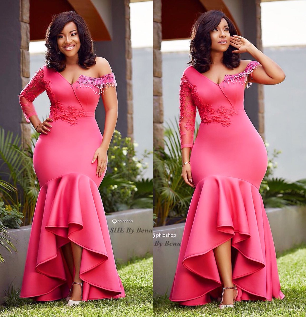 Joselyn Dumas stuns in pink