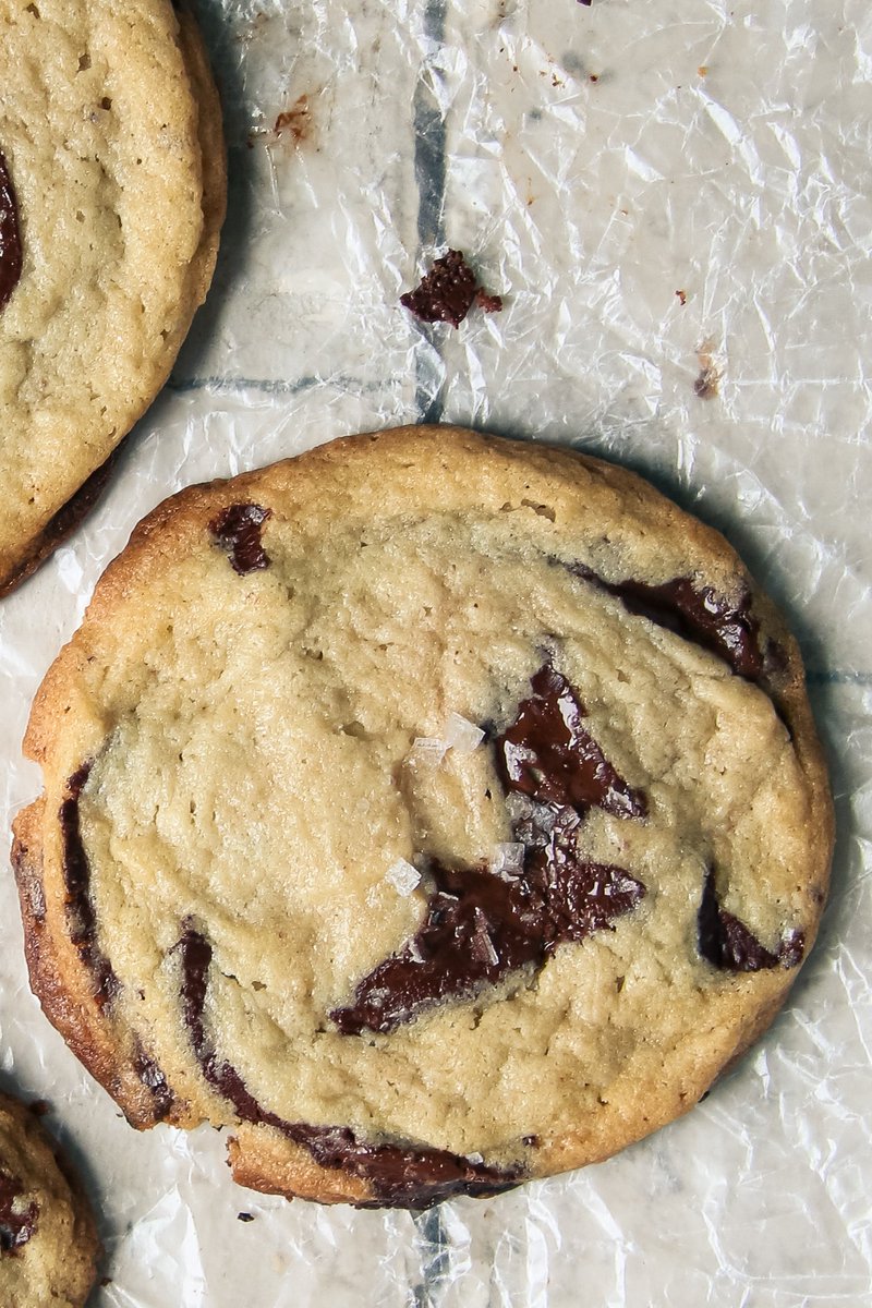 NoToOysters's tweet photo. The recipe for my Tahini Chocolate Chip Cookies is finally on my blog! As seen on @Food52, @nytfood, @davidlebovitz https://t.co/U68E2AsYCE https://t.co/RYjETtifnr