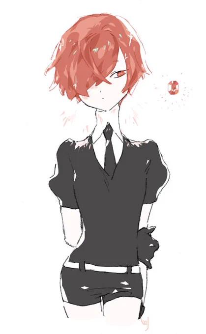 宝i石iのi国のアニメがとっても素敵だったので宝石な小太郎くん落書き とおまけ 