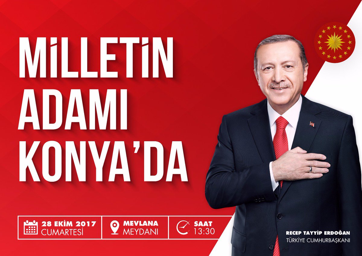 reisngencligi42's tweet photo. #MilletinAdamıKonyada https://t.co/o54MujTCRX
