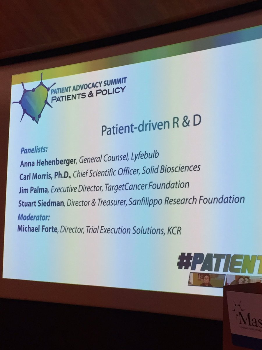 BobCoughlin's tweet photo. #humanbehindeverynumber #PatientDriven "Everyday the Patient stares us in the face" @SolidBioDMD @targetcancer @LyfeBulb @LyfeBulb @MassBio https://t.co/EBW3YvBl9j