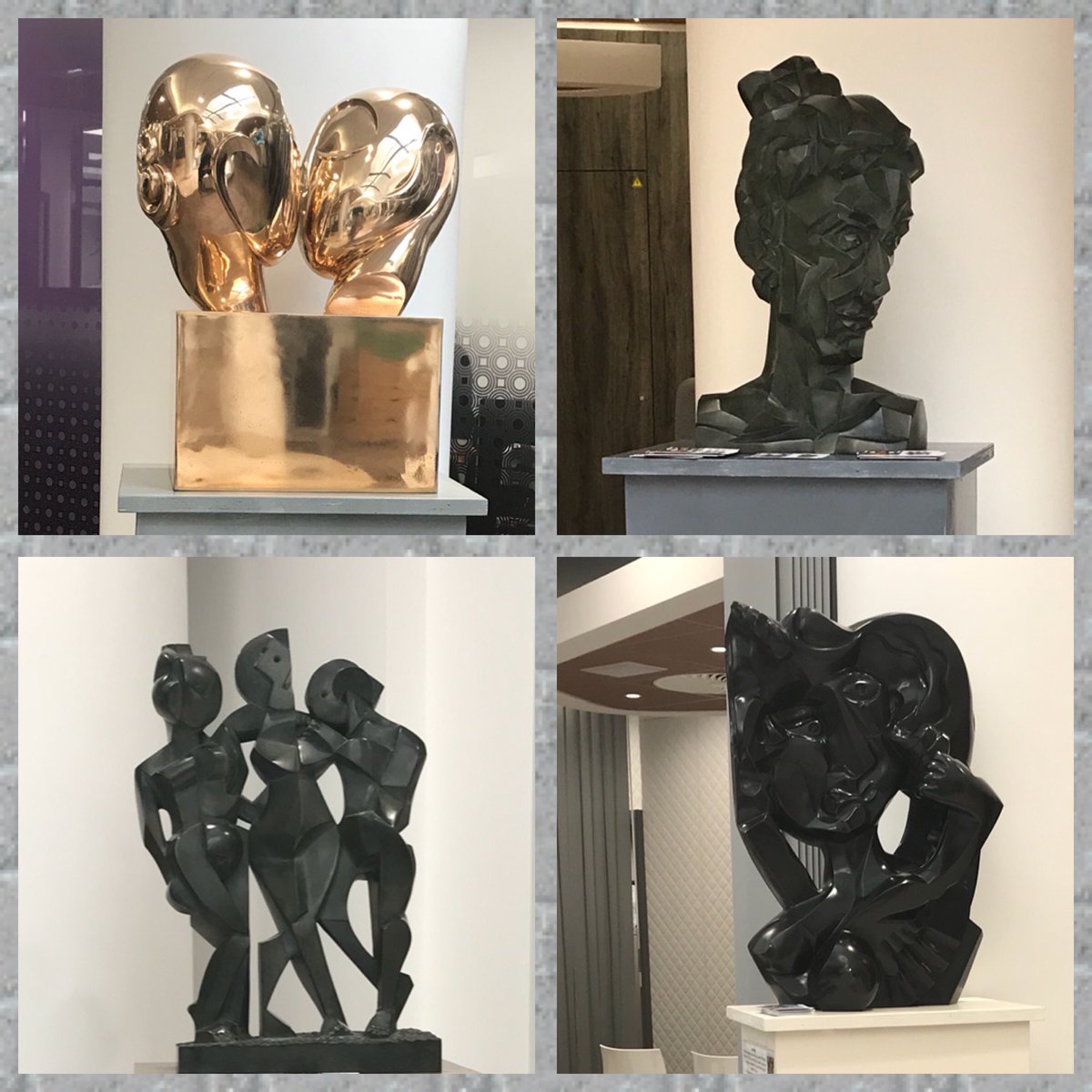 OMartroi's tweet photo. Exposition des œuvres de Nicolas Stomboli jusqu'à fin décembre à l'agence #bnpparibas O'28Martroi #Orleans https://t.co/p3eKsbwkDB