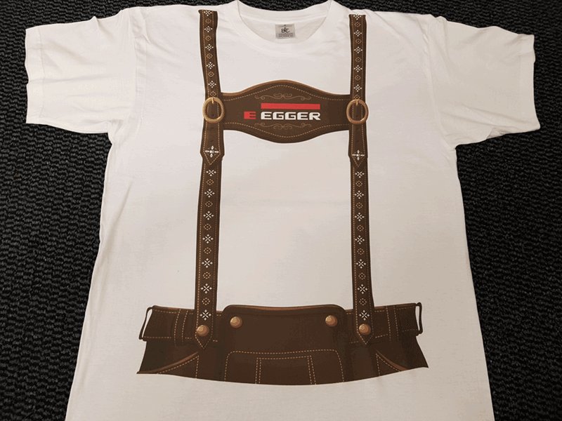 Screen printed T-Shirts for <a href="/eggeronline/">Manuel Egger</a> #Oktoberfest Beer festival in Munich this year. @Wiesn2017#printembroidery #workwear #printing