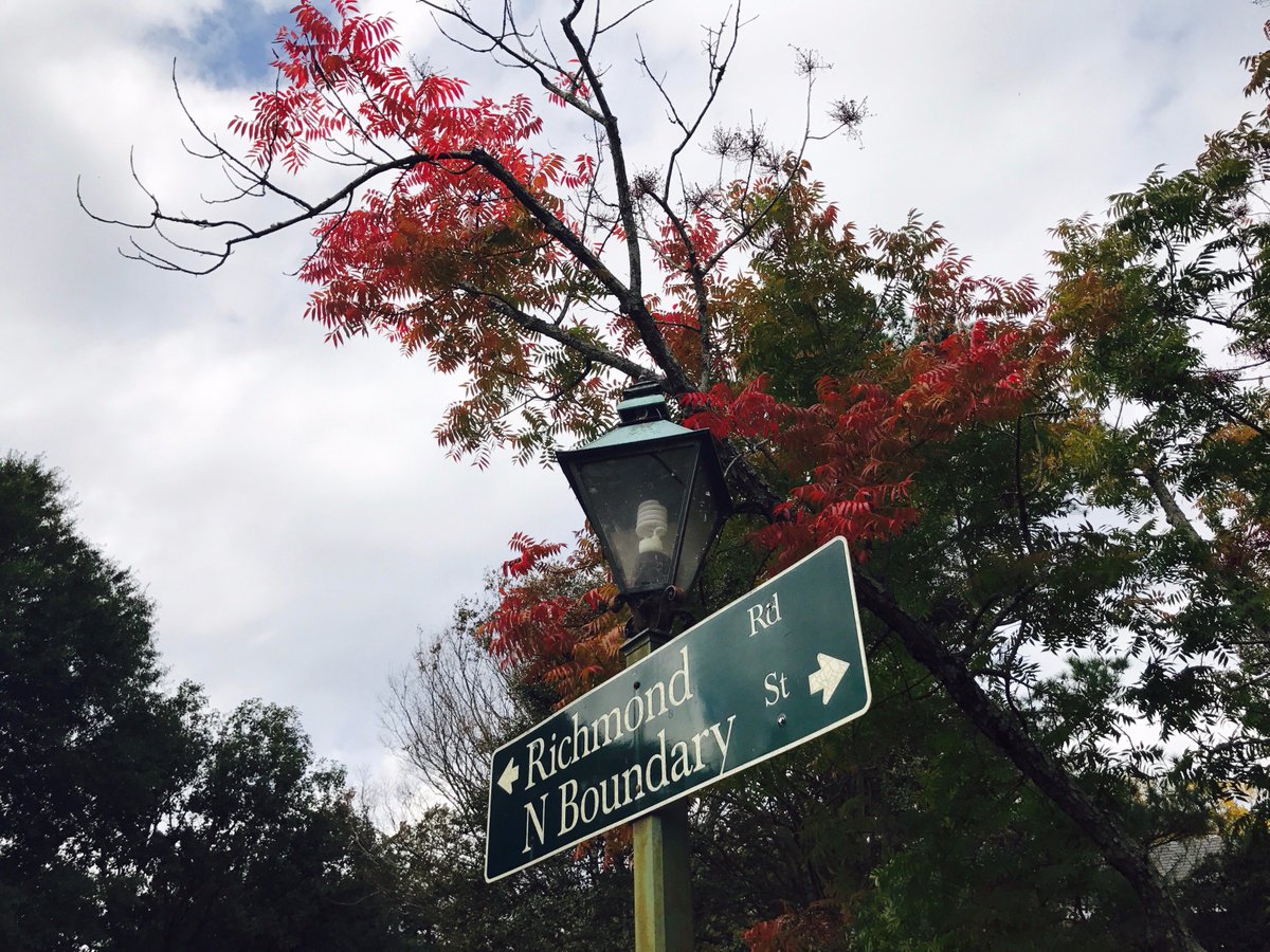 williamandmary's tweet image. It's finally starting to look AND feel like fall in the 'burg. Happy Friday, Tribe! #wmInAutumn
