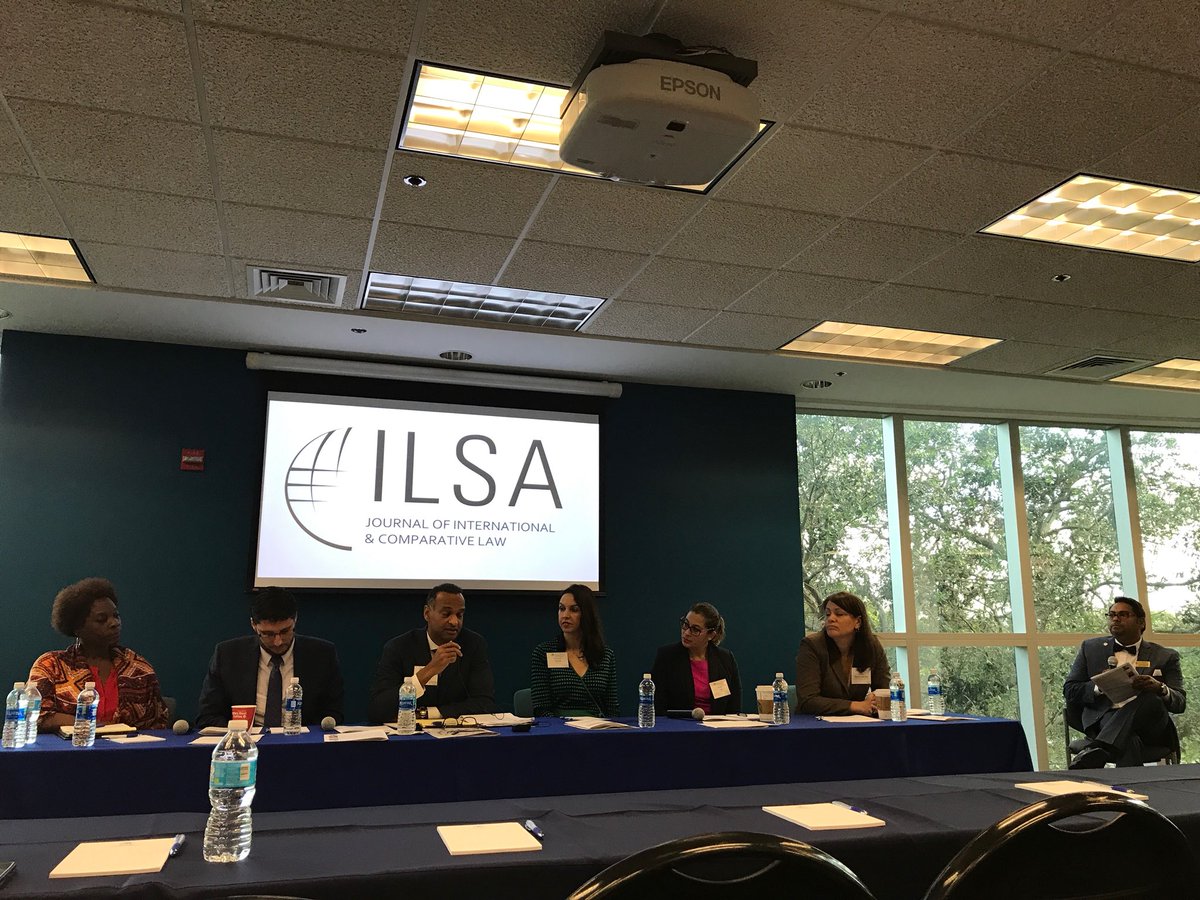 ILSA_Journal's tweet image. ILSA Journal Inaugural Conference: Current Issues in Immigration Policy #DACA #TPS #Asylum @theflabar @NSULawCollege @FlaBarYLD