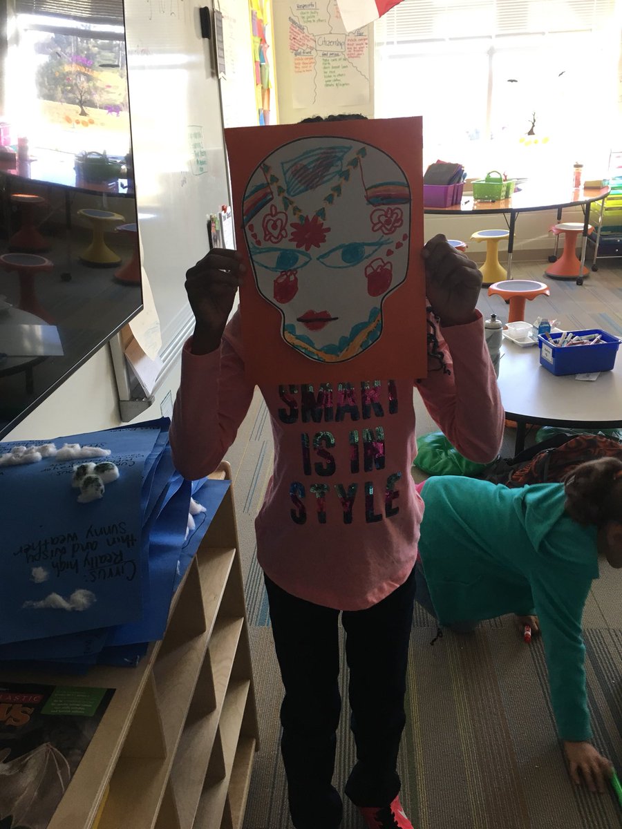 miss_rinker's tweet photo. Sugar skulls for dia de los meurtos! @miss_rinker https://t.co/sU5320bNWC