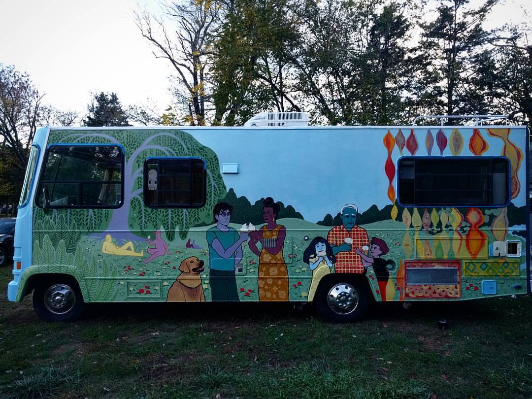 Bluegrass Creamery soft launches this weekend at IX art park, 5-9 pm. Come out for grass fed, organic soft serve + organic vegan ice cream!