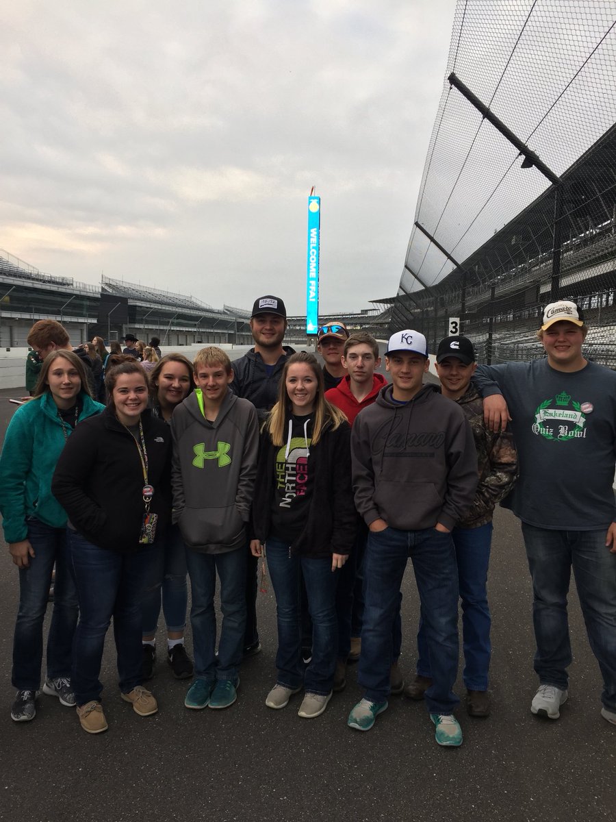 FFALakeland's tweet photo. Indianapolis Speedway tour this morning! #ICanWeWillFFA #MoFFAMoFun https://t.co/KfIQibvHin