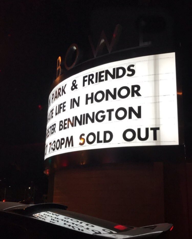 living_thingsx's tweet photo. it's finally happening. we miss you, C. 💓#FuckDepression #MakeChesterProud https://t.co/RbdOfRsxHn