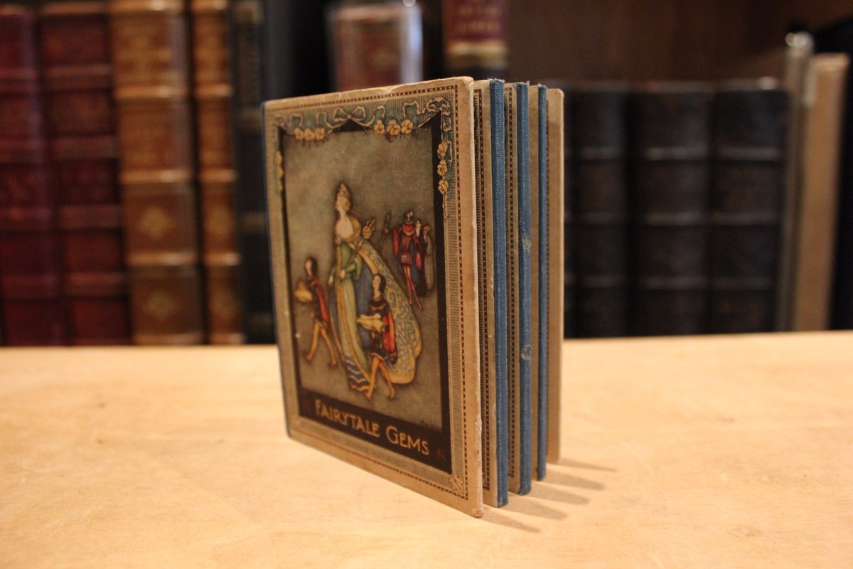 MadocBooks's tweet photo. Who likes our colourful copy of Hilda Hart's 'Fairytale Gems'? More info: https://t.co/ZU8ChQhHqw #rarebooks #antiquarianbooks #oldbooks https://t.co/iiRUr6o8Lf