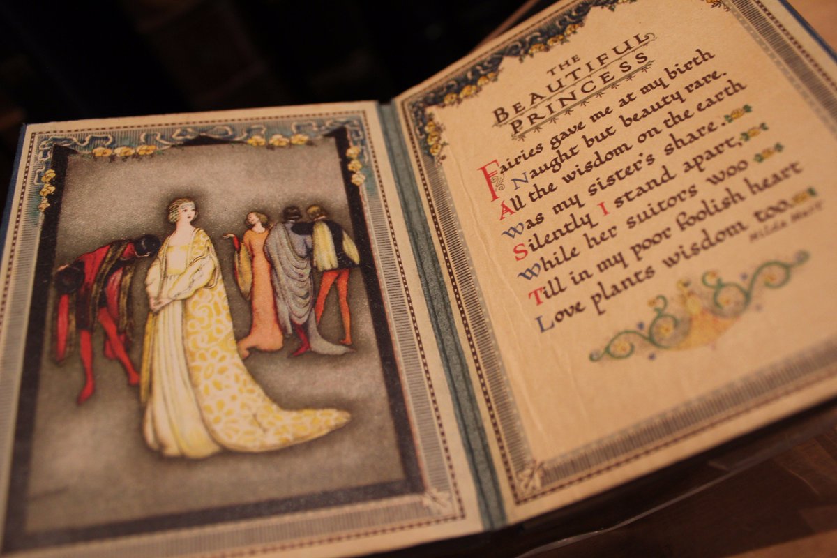 MadocBooks's tweet photo. Who likes our colourful copy of Hilda Hart's 'Fairytale Gems'? More info: https://t.co/ZU8ChQhHqw #rarebooks #antiquarianbooks #oldbooks https://t.co/iiRUr6o8Lf