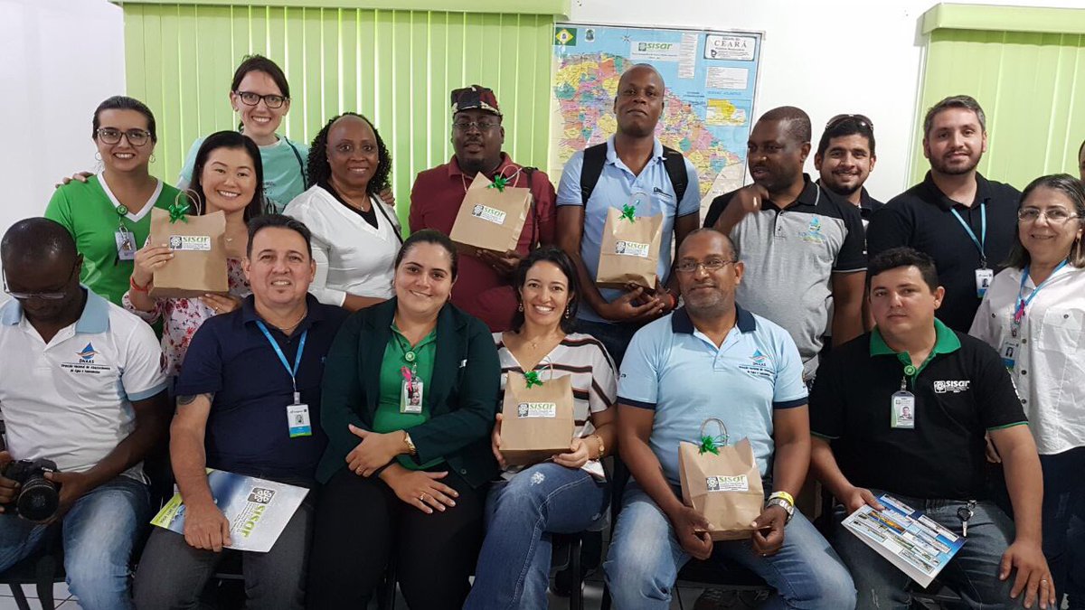 OtacianaAlves's tweet photo. No período de 23 a 25/10 tivemos a honra de receber uma delegação do Governo de Moçambique para conhecer o modelo @SISAR e @SIASAR_ORG. https://t.co/khHbps8yrV