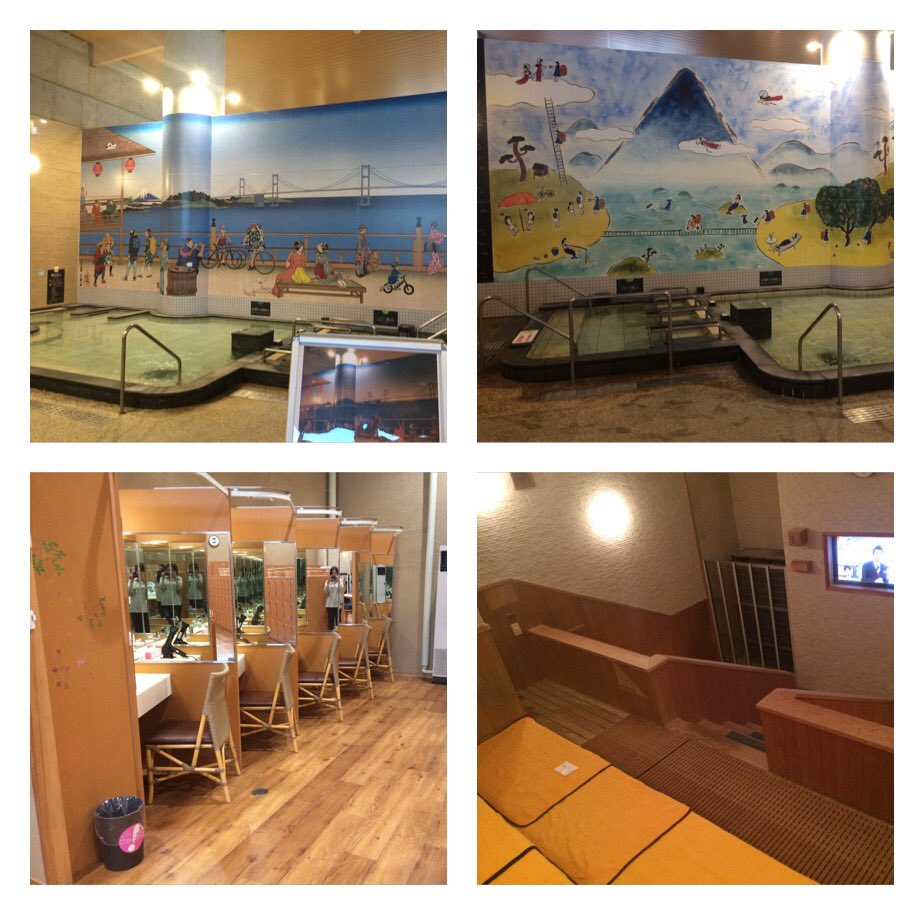 saoriiiinun's tweet image. 『しまなみ温泉  喜助の湯』の内覧会に行ってきました😊💓
温泉は勿論、リラクゼーション施設が充実してて１日居ても飽きないくらい素敵でした😍
りーぬのお気に入りは3階にあるBAR💕
色々な種類から好きなお酒もテイスティングして自分のお気に入りのお酒が頂けます！
また行きたいな☺️