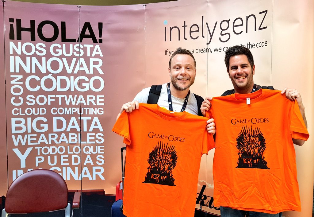Intelygenz's tweet image. Congrats everyone and thank you for participating in out #GameOfCodes draw! The t-shirt suits you very well 😉 #LambdaWorld