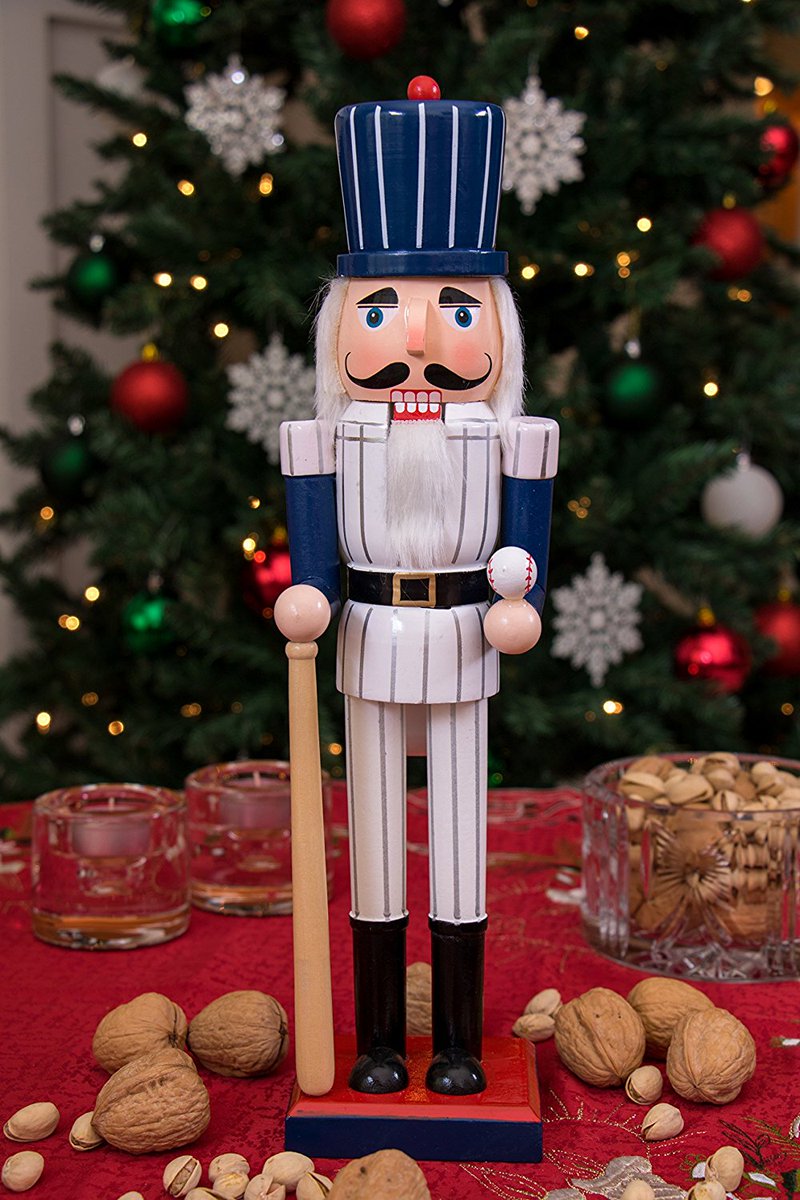 We’re proud to offer this stunning Baseball Player Nutcracker -- available now at amzn.to/2hOPHhh