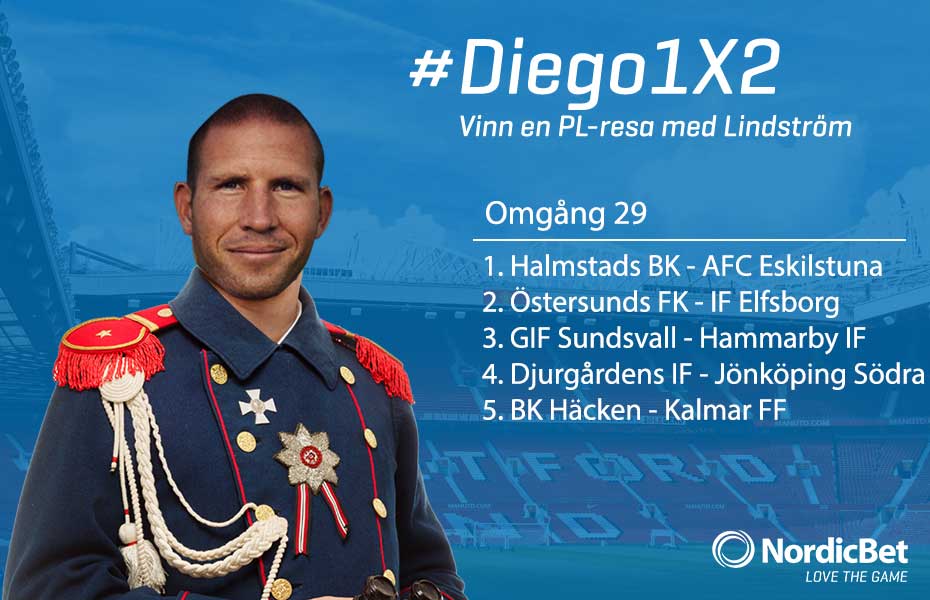 🚨SISTA KVALET🚨

1. RT
2. Kommentera (ej citera) med ditt tips 1X2
3. Hashtagga #Diego1X2

Info om tävlingen: 
nordicbet.com/sv/blogg/fotbo…