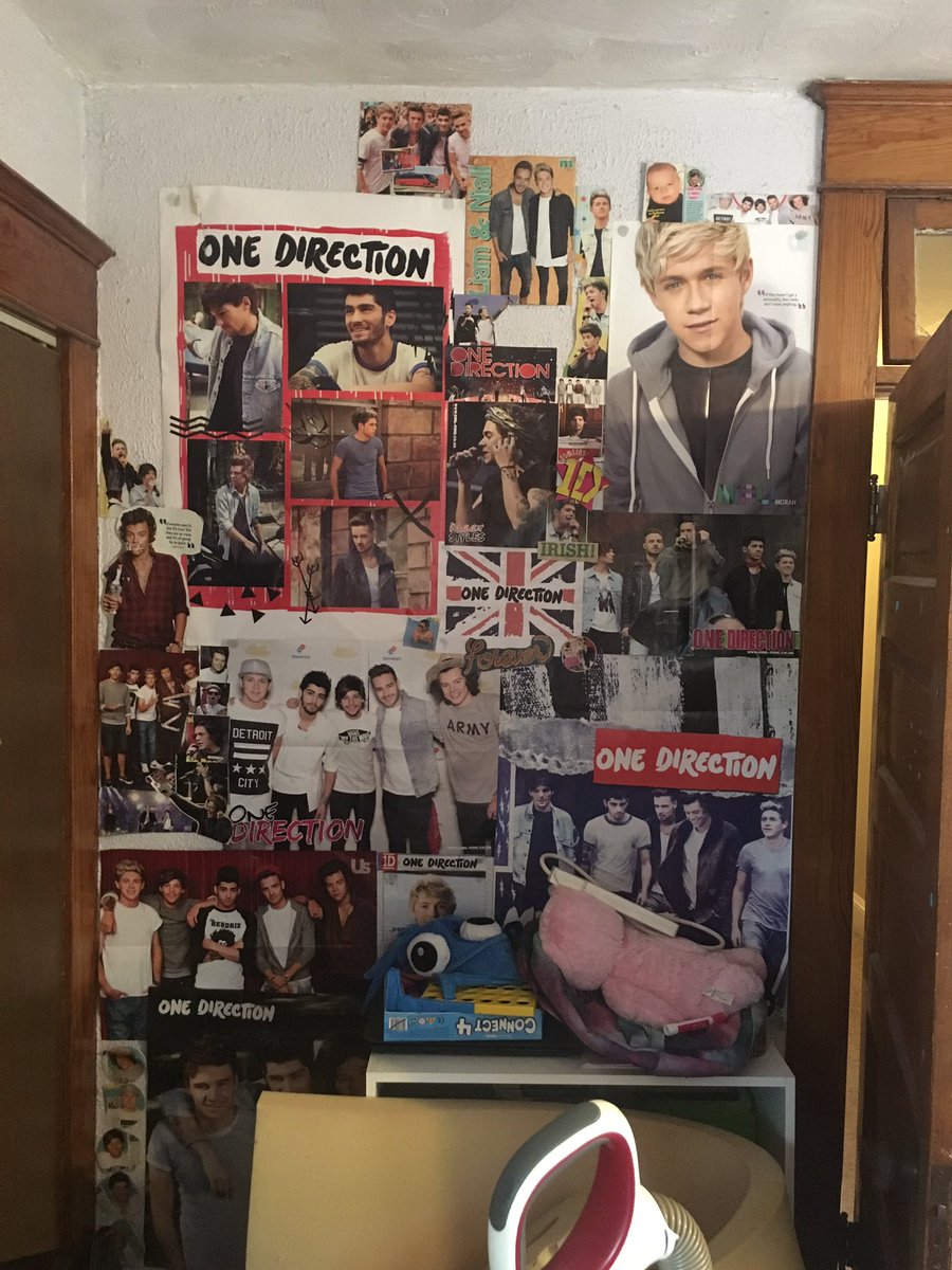 RockStarMojo's tweet image. When your daughter wants the One Direction posters to come down in her room and new paint/decor. #signsofgettingold