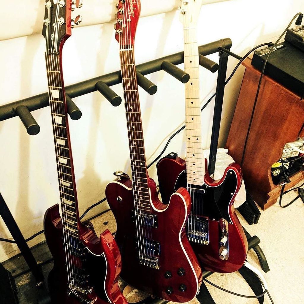 HorehoundBand's tweet photo. Seeing Red...
#horehound420 #morepound #doommetal #epiphonesg #squiertelecaster #seymourduncanpickups #railhammerp… https://t.co/WwifZbPON0 https://t.co/ixcxZGNP8O