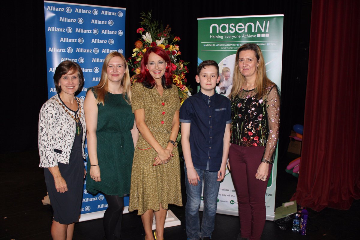 Autism NI Ambassadors Gill Laird &amp; son Ryan inspired #NASENNI Conference this week with guest speaker <a href="/CarrieGrant1/">Dr Carrie Grant MBE (hc) 💙</a> #MakingSenseOfAutism