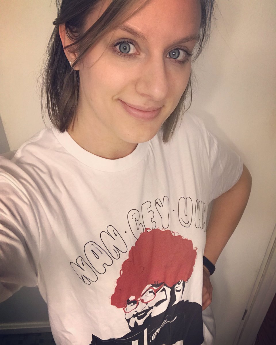 wonderingkind's tweet photo. It's #StrangerThings day and I have my Mario-as-Barb shirt to celebrate! 😂 #StrangerThings2 #NanCeyUh #ImissBarb https://t.co/lL1yZuzNIB