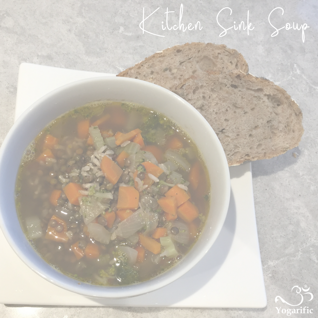 Yogarific's tweet photo. Are you a fast ((healthy)) food lover? This kitchen sink soup recipe is right up your alley! #yogarific #recipes 

https://t.co/rrVuGRb7QY https://t.co/TRPKpWRo7K